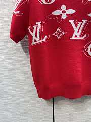 	 Colestore Louis Vuitton Women T-shirt Red - 4