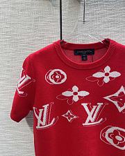 	 Colestore Louis Vuitton Women T-shirt Red - 3