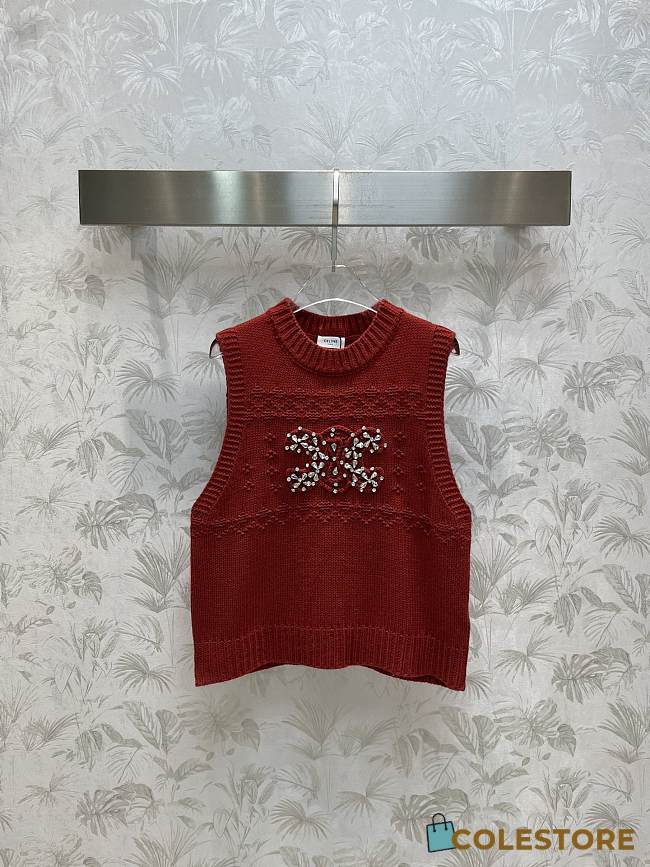 	 Colestore Celine Sweater Red - 1