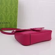 Colestore Gucci GG Marmont Pink  22*13*6cm - 5