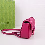 Colestore Gucci GG Marmont Pink  22*13*6cm - 4