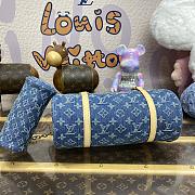 Colestore Louis Vuitton Papillon Monogram Denim M46830 Size 27*11*13cm - 2