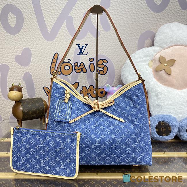 Colestore Louis Vuitton CarryAll MM M46855 Size 39*30*15cm - 1