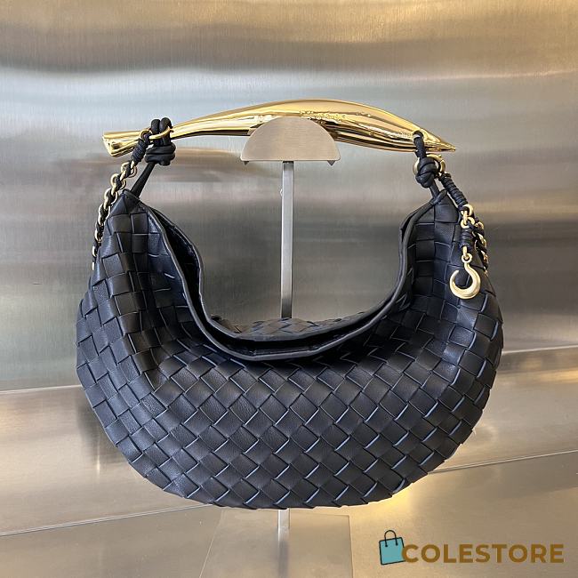 Colestore Bottega Venete Sardine Black Size 33x20x4 - 1