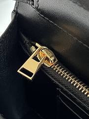 	 Colestore Tom Ford Mini Croco Black Bag 18*9*3cm - 2