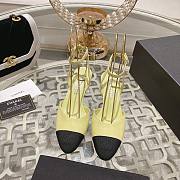 Colestore Chanel Sling Back Yellow 5cm - 1