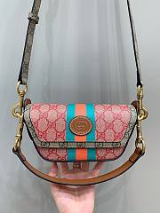 Colestore Mini Canvas GG Supreme Top-Handle Bag 18/10/4.5cm - 1