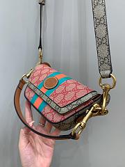 Colestore Mini Canvas GG Supreme Top-Handle Bag 18/10/4.5cm - 2