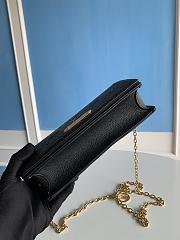 	 Colestore Louis Vuitton Wallet On Chain Lily M83233 Black Size 20.7 x 10.2 x 3.5 cm - 3