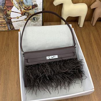 Colestore Hermes Kelly Elan Chamkila Brown size 27