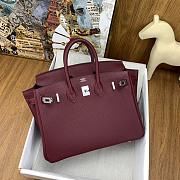 	 Colestore Hermes Birkin 25cm Togo Wine - 5