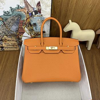 	 Colestore Hermes Birkin 30cm Togo Orange