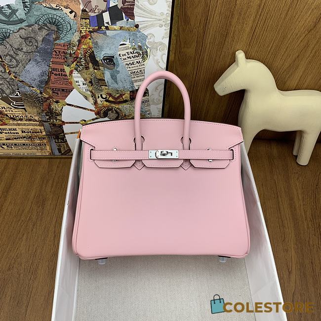 	 Colestore Hermes Birkin 25cm Togo Light Pink - 1