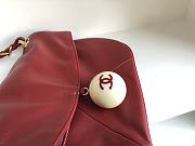 Colestore Chanel Vintage Red Bag Size 23cm - 5