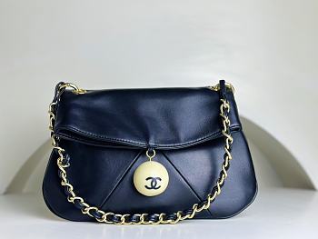 	 Colestore Chanel Vintage Red Black Size 23cm