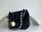 	 Colestore Chanel Vintage Red Black Size 23cm - 2
