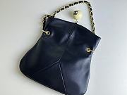 	 Colestore Chanel Vintage Red Black Size 23cm - 4