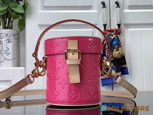 	 Colestore Louis Vuitton Monogram Vernis M24102 Size 12.0 x 14.2 x 12.0 - 1