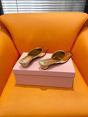 	 Colestore Miu Miu Slippers Gold - 3