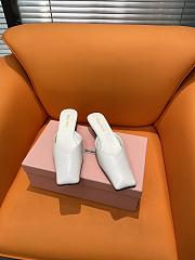 	 Colestore Miu Miu Slippers White - 1