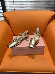 	 Colestore Miu Miu Sandals Gold - 4