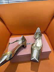 	 Colestore Miu Miu Sandals Gold - 3
