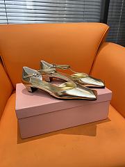 	 Colestore Miu Miu Sandals Gold - 2