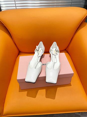 Colestore Miu Miu Sandals White