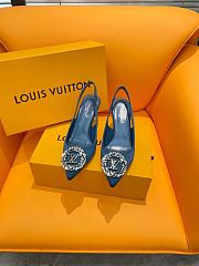 Colestore Louis Vuitton Heels Blue 7cm - 1