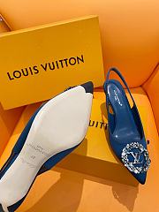 Colestore Louis Vuitton Heels Blue 7cm - 3