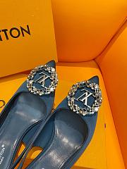 Colestore Louis Vuitton Heels Blue 7cm - 4