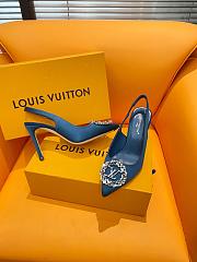 	 Colestore Louis Vuitton Heels Blue 9.5cm - 6