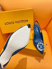 	 Colestore Louis Vuitton Heels Blue 9.5cm - 3