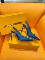 	 Colestore Louis Vuitton Heels Blue 9.5cm - 2