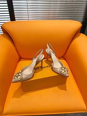 	 Colestore Louis Vuitton Heels Beige 9.5cm - 2