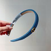 Colestore Dior Headband Blue  - 4