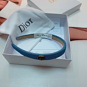Colestore Dior Headband Blue  - 3