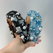 	 Colestore Chanel Headband Black - 2