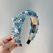 	 Colestore Chanel Headband Blue - 1