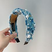 	 Colestore Chanel Headband Blue - 2