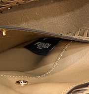 Colestore Fendi Baguette Bag In Sand And Brown Size 27 x 6.5 x 15 cm - 4