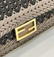 	 Colestore Fendi Baguette Bag In Sand And Black Size 27 x 6.5 x 15 cm - 2