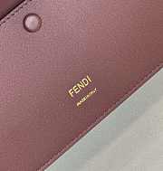 	 Colestore Fendi Baguette Bag In Sand And Pink Size 27 x 6.5 x 15 cm - 2