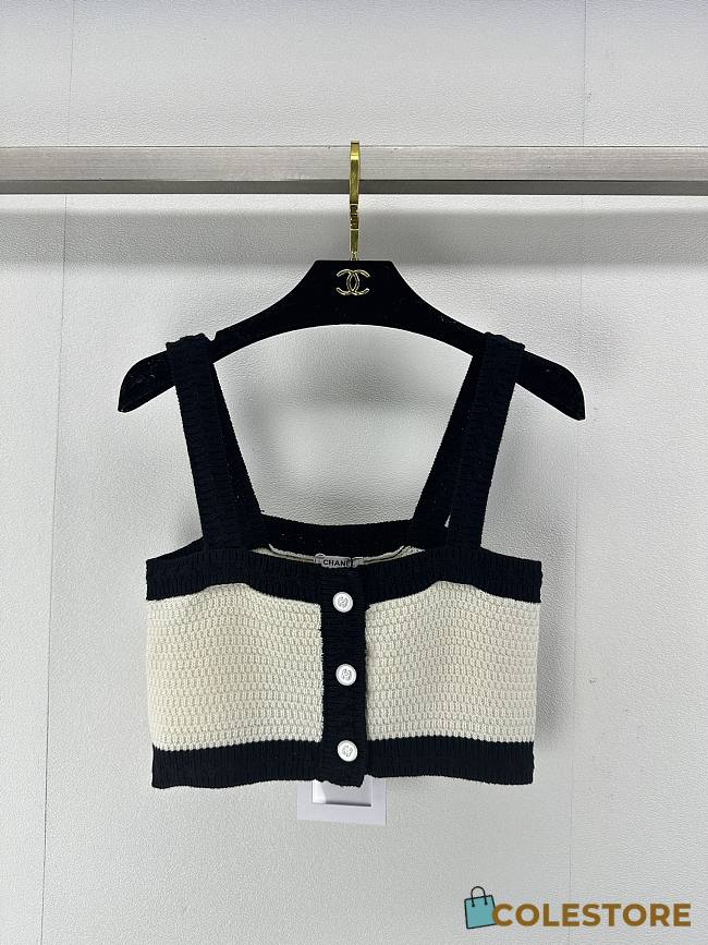 Colestore Chanel Croptop Black - 1