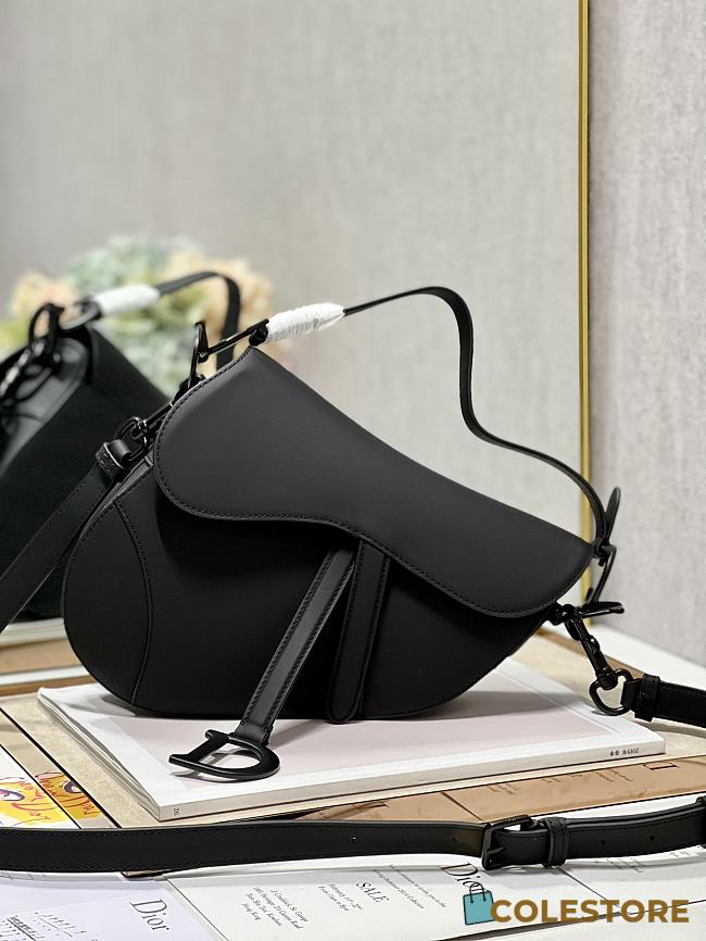 	 Colestore Dior Saddle Black Size 25.5×20×6.5cm  - 1