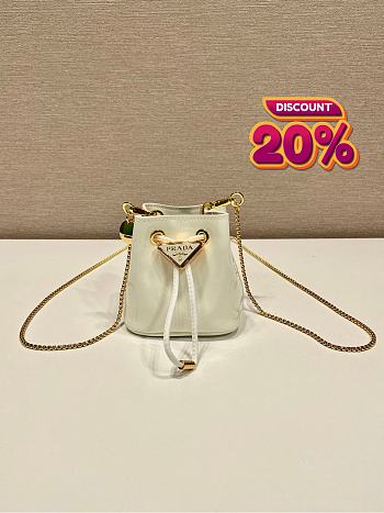 	 Colestore Prada Mini-pouch White Size 10x12x7cm