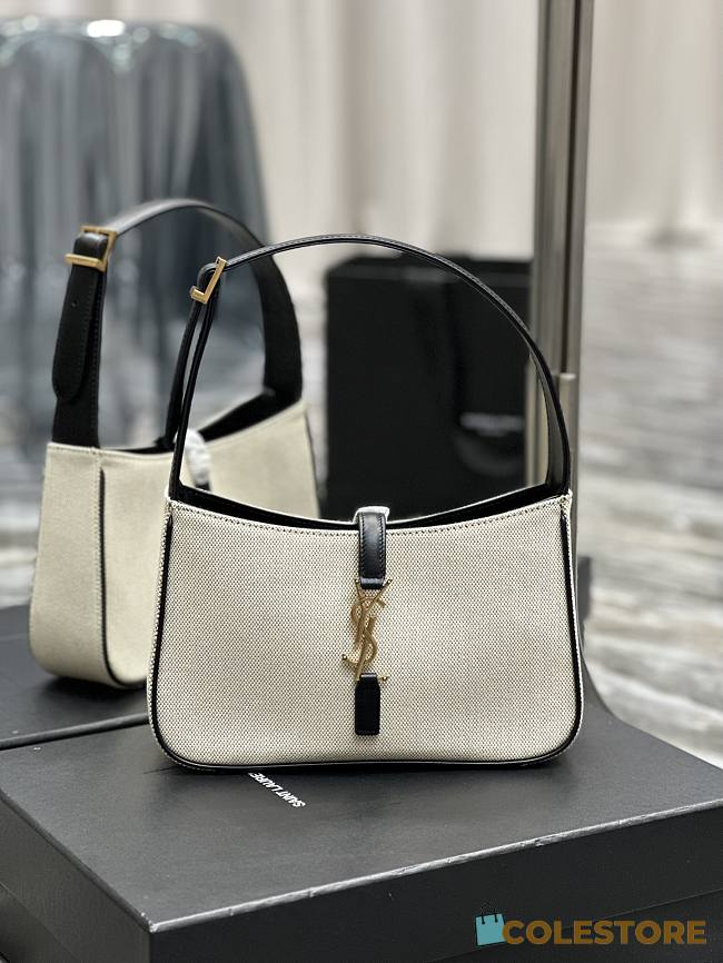 Colestore YSL Le 5 A 7 Black White And Size 25X14X6cm - 1
