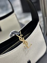 Colestore YSL Le 5 A 7 Black White And Size 25X14X6cm - 4