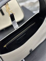 Colestore YSL Le 5 A 7 Black White And Size 25X14X6cm - 2