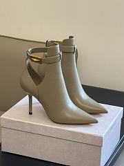 	 Colestore Jimmy Choo Nell Grey Boots 8.5cm - 1